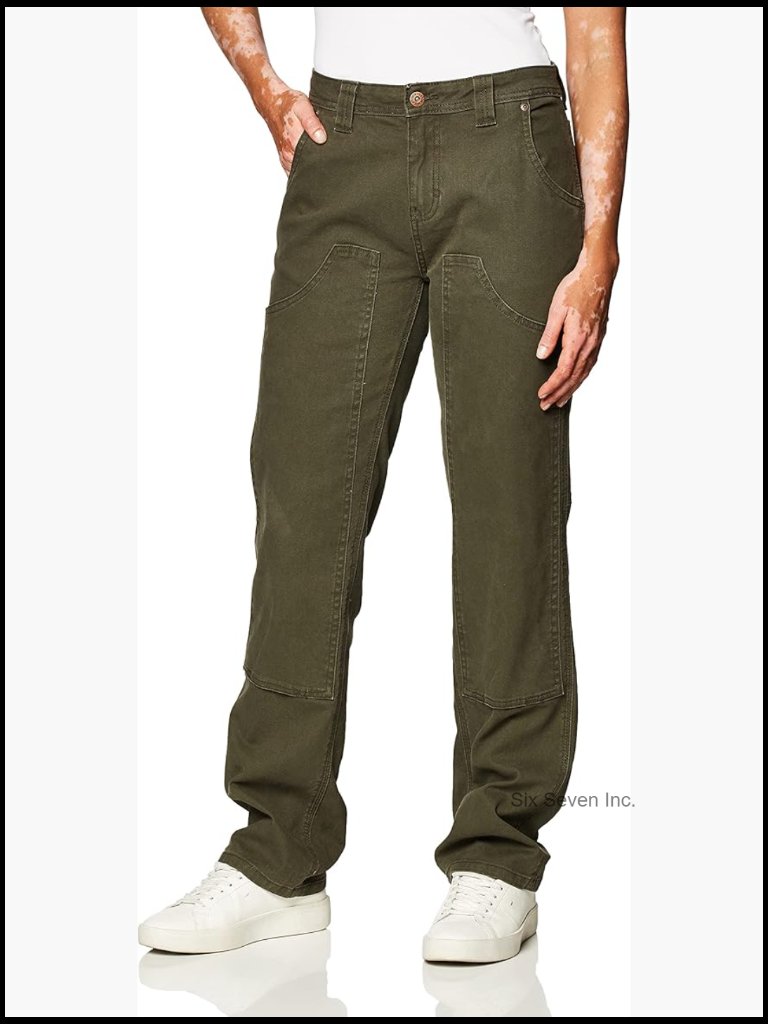 Relaxed Straight Stretch Double-Front Carpenter Pant